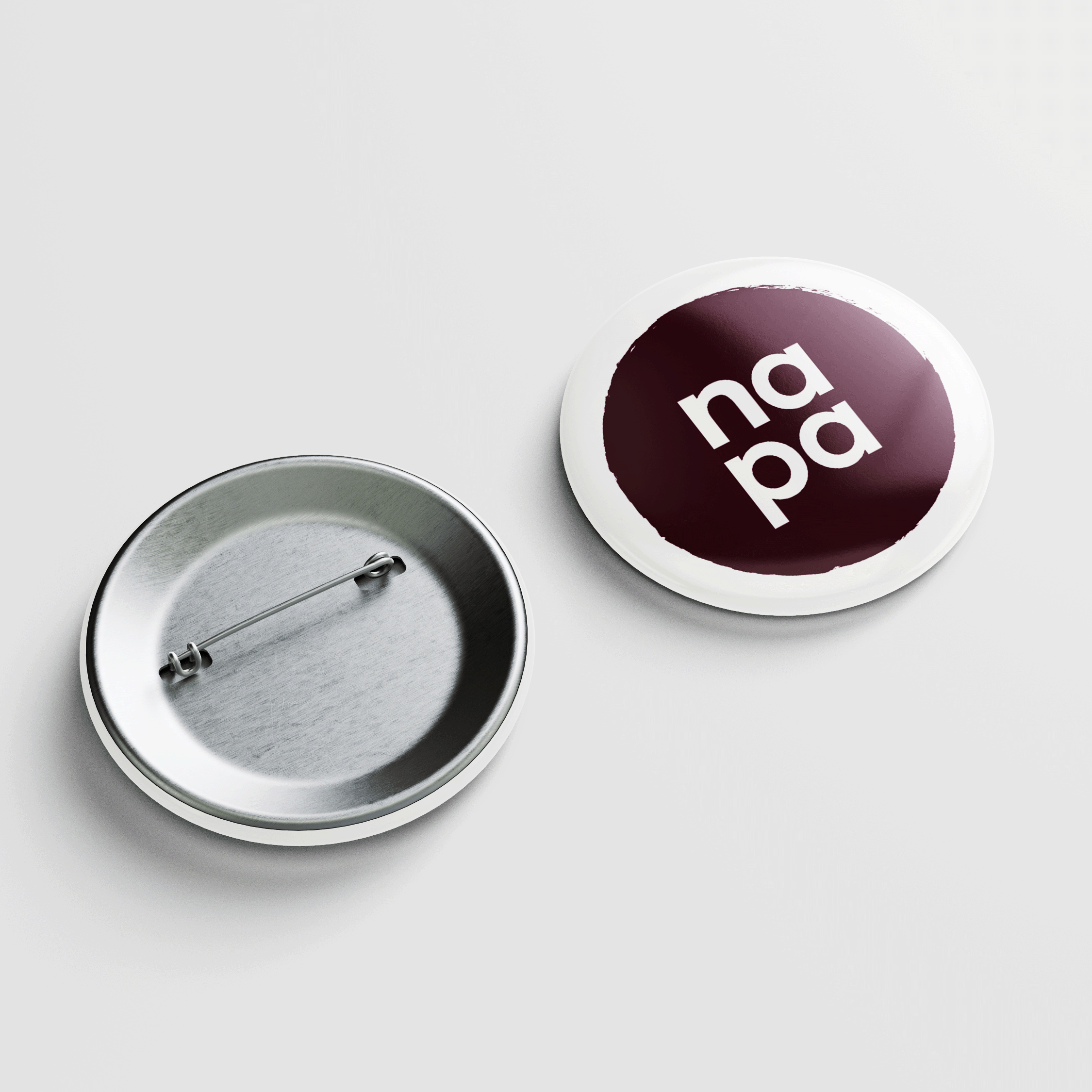 Napa pin-back button
