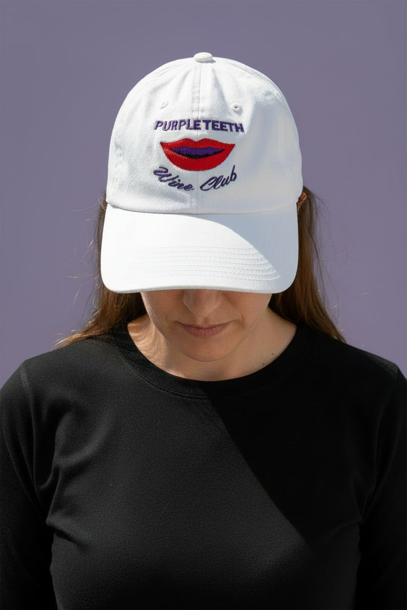 Purple Teeth Wine Club Baseball Cap