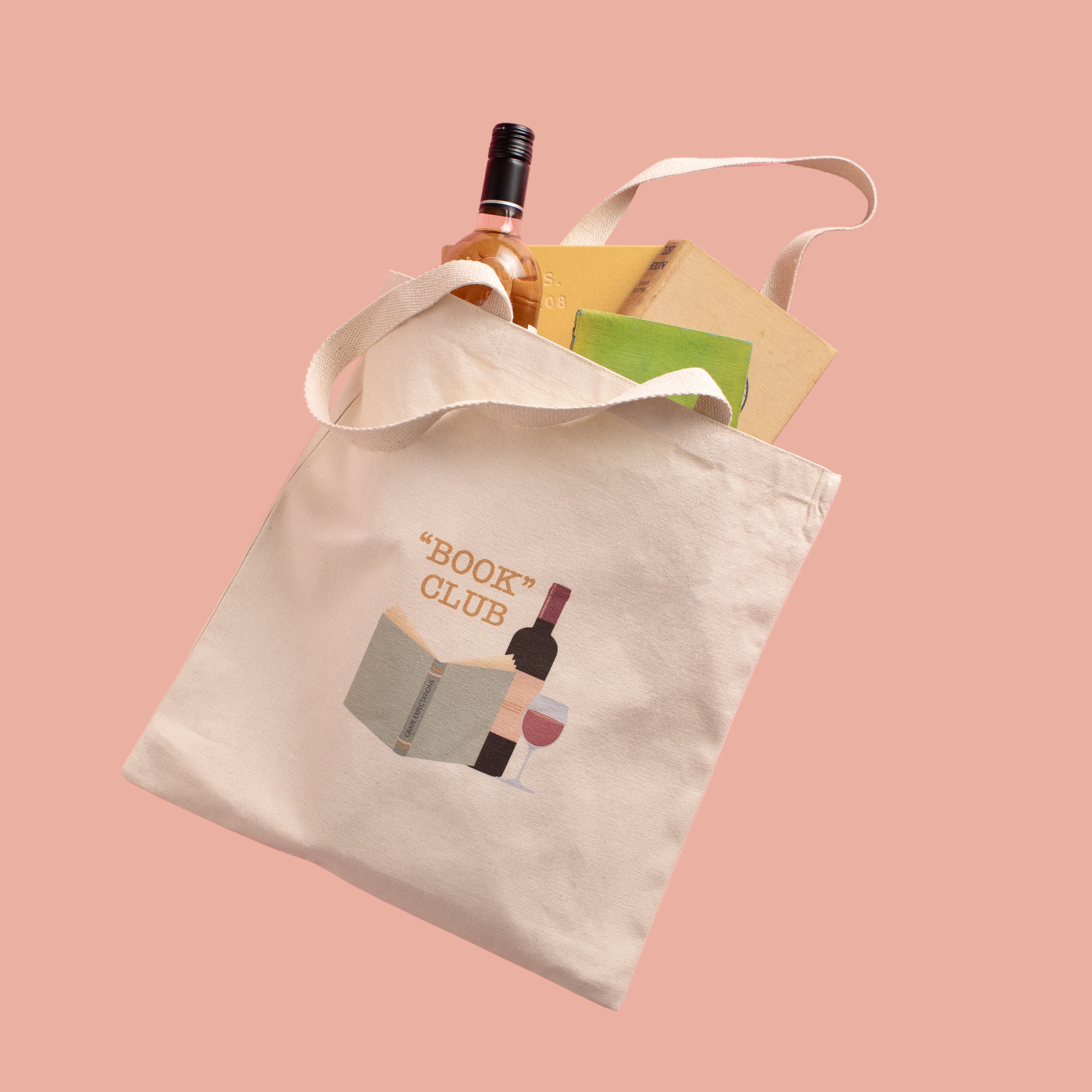 "Book" Club Tote Bag