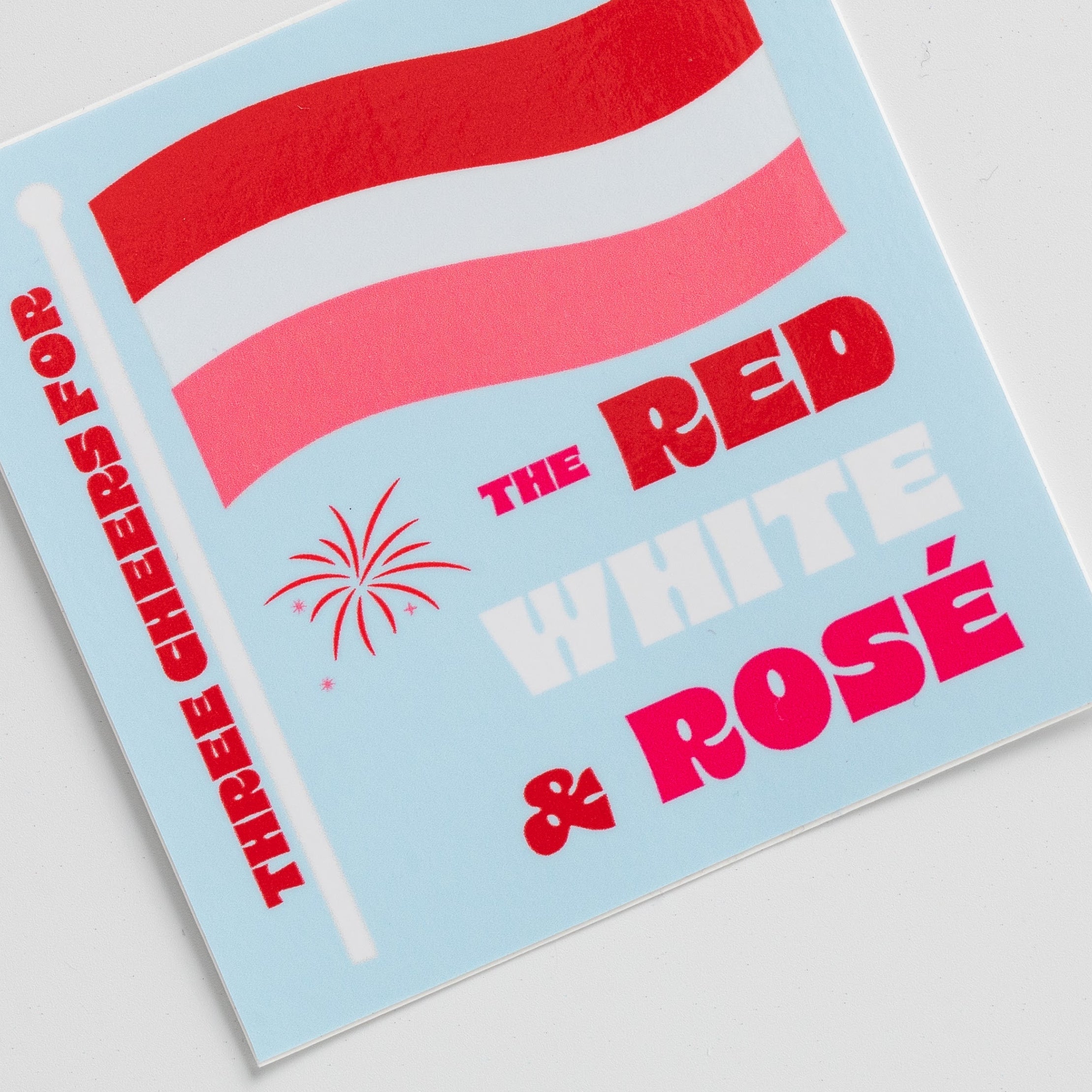 Red, White & Rosé Sticker