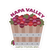 Large Napa AVA Sticker