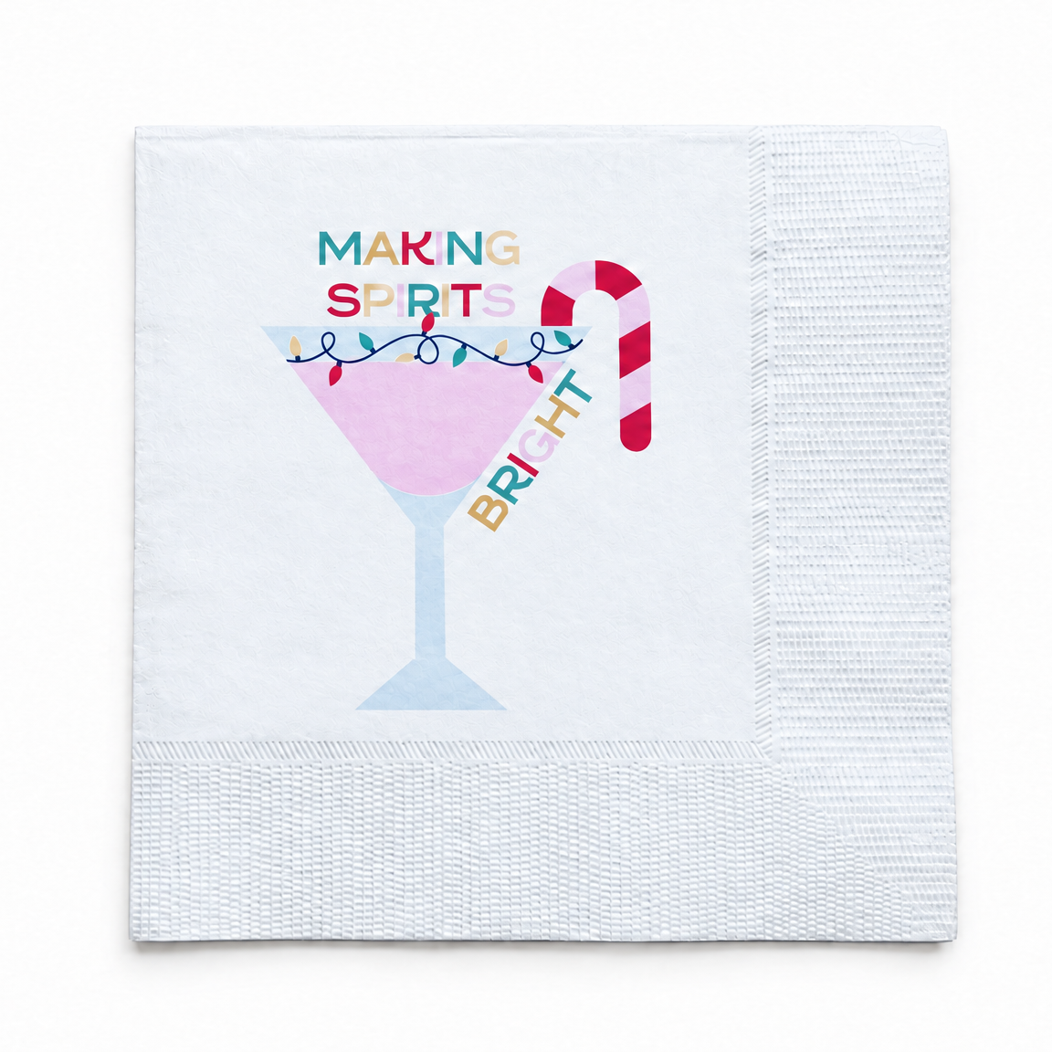 Making Spirits Bright Cocktail Napkin Set